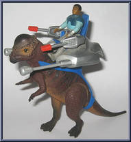 Pachycephalosaurus from Dino-Riders - Dinosaurs manufactured by Tyco [Loose]