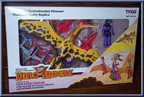Quetzalcoatlus (with Algar) from Dino-Riders - Dinosaurs manufactured by Tyco [Front]