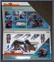 Torosaurus with Gunnur & Magnus from Dino-Riders - Dinosaurs manufactured by Tyco [Front]