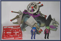 Triceretops from Dino-Riders - Dinosaurs manufactured by Tyco [Loose]