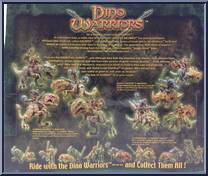 Neoman Warrior Garik & Threatolops from Dino Warriors - Basic Series manufactured by Unimax [Back]