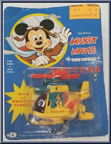 Mickey Mouse (Helicopter) from Disney - Mini Winder manufactured by Durham [Front]