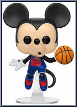 Basketball Mickey from Disney - NBA Experience Pop! manufactured by Funko [Loose]
