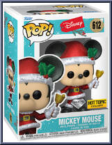 Holiday Mickey (Santa) (Diamond) from Disney - Disney Universe Pop! manufactured by Funko [Front]