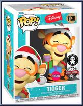 Tigger (Holiday) (Flocked) from Disney - Disney Universe Pop! manufactured by Funko [Front]