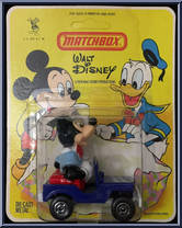 Mickey Mouse (Blue Jeep) from Disney - Die-Cast manufactured by Matchbox [Front]
