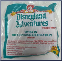 Simba in the Lion King Celebration from Disney - Disneyland Adventures manufactured by McDonald's [Front]