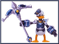 Donald Duck (Tank) from Disney - Mirrorverse - 5" Scale manufactured by McFarlane [Loose]