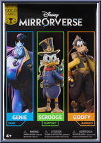 Genie (Tank) / Scrooge (Support) / Goofy (Ranged) from Disney - Mirrorverse - Sets manufactured by McFarlane [Front]