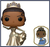 Tiana (Silver Dress) (Metallic) Action Figure