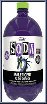 Maleficent as the Dragon (Green Flames) (3 Liter) from Disney Villains - Soda manufactured by Funko [Front]