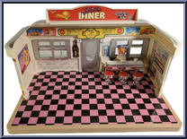 Dixie's Diner from Dixie's Diner - Basic Series manufactured by Tyco [Loose]