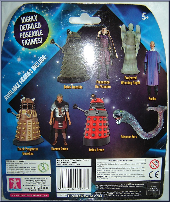 Prisoner Zero - Doctor Who - Series 5 - Character Options Action Figure