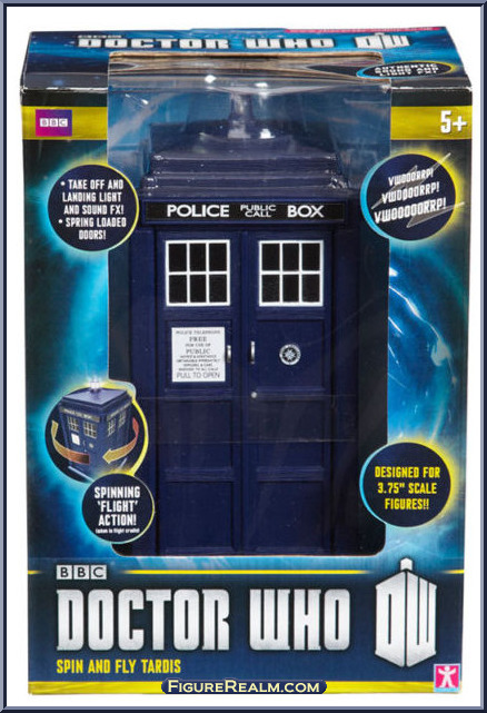 Spin and Fly Tardis - Doctor Who - Series 7 - Character Options Action ...