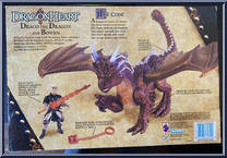 Draco the Dragon and Bowen from Dragonheart - Dragons manufactured by Kenner [Back]