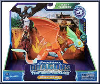 Alex + Feathers from Dragons - Nine Realms - Adventure Sets manufactured by Spinmaster [Front]