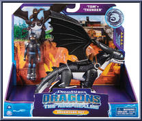 Tom + Thunder from Dragons - Nine Realms - Adventure Sets manufactured by Spinmaster [Front]