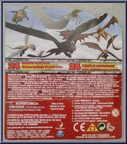 Blue Dragon Egg from Dragons - Dragon Eggs manufactured by Spinmaster [Back]