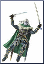 Drizzt & Guenhyvwer from Dungeons & Dragons - Forgotten Realms manufactured by Hasbro [Loose]