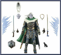 Drizzt & Guenhyvwer from Dungeons & Dragons - Forgotten Realms manufactured by Hasbro [Loose]