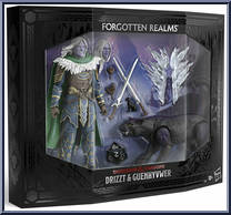 Drizzt & Guenhyvwer from Dungeons & Dragons - Forgotten Realms manufactured by Hasbro [Front]