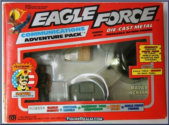 Communications (with Zapper) - Eagle Force - Adventure Packs - Mego ...