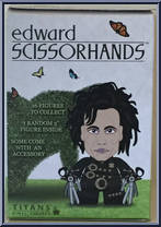 Edward (Red Robe) from Edward Scissorhands - Blind Boxed - I'm Not Finished manufactured by Titan Merchandise [Back]