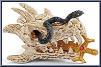 Dragons Treasure from Eldrador - Basic Series manufactured by Schleich [Loose]