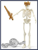 Skeleton with Sword from Eldrador - Basic Series manufactured by Schleich [Loose]