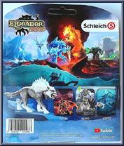 Snow Wolf from Eldrador - Creatures manufactured by Schleich [Back]
