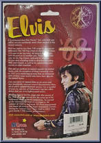 Elvis (1968 Comeback Special) from Elvis Presley - Bendables manufactured by NJ Croce [Back]