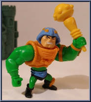 Man-at-Arms from Eternia Minis - Blind - Grayskull manufactured by Mattel [Loose]
