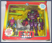 Typhonus (with High Speed Stealth E-Frame) from Exosquad - E-Frames manufactured by Playmates [Front]