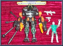 Typhonus (with High Speed Stealth E-Frame) from Exosquad - E-Frames manufactured by Playmates [Loose]
