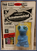 Blue Alien Action Figure