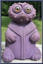 Purple Alien Action Figure