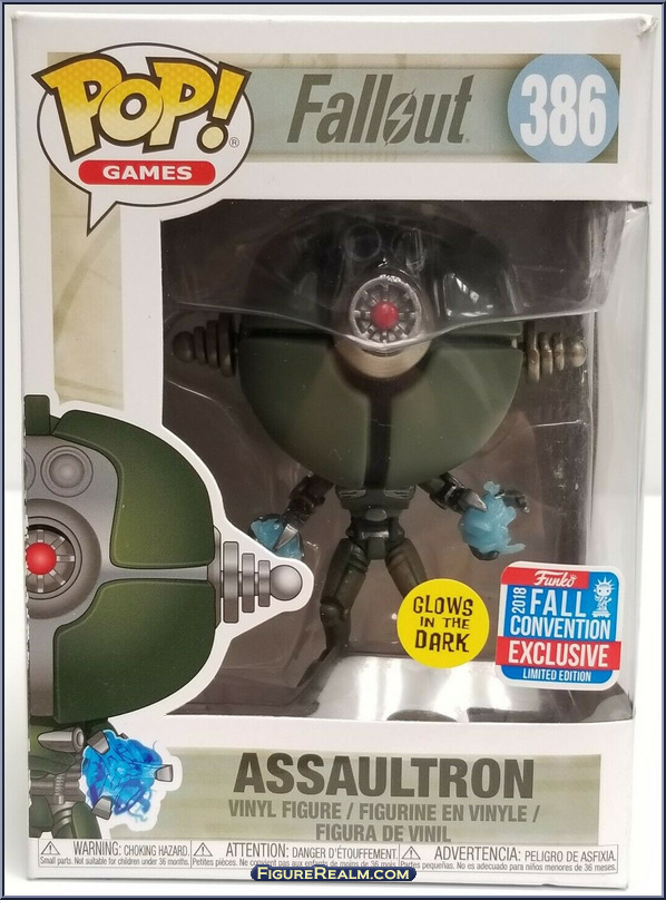 Assaultron (Invader Model) (Glow In The Dark) - Fallout - Pop! Vinyl ...