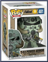 T-51 Power Armor (Green) (Fallout 76) from Fallout - Pop! Vinyl Figures manufactured by Funko [Front]