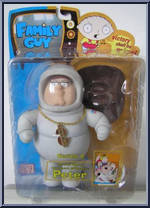 Peter (Secret Agent Astronaut Millionaire) from Family Guy - Series 8 manufactured by Mezco [Front]