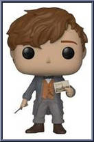 Newt Scamander (Postcard) from Fantastic Beasts - Pop! Vinyl Figures manufactured by Funko [Loose]