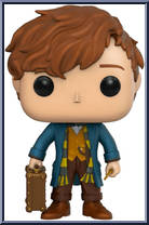 Newt Scamander (Briefcase) from Fantastic Beasts - Pop! Vinyl Figures manufactured by Funko [Loose]