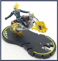 Ghost Rider (Yellow) from Fantastic Forces HeroClix - Basic Series manufactured by WizKids [Loose]