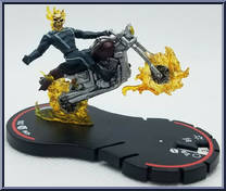 Ghost Rider (Red) from Fantastic Forces HeroClix - Basic Series manufactured by WizKids [Loose]