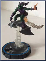 Green Goblin (Blue) from Fantastic Forces HeroClix - Basic Series manufactured by WizKids [Loose]