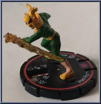 Iron Fist (Red) from Fantastic Forces HeroClix - Basic Series manufactured by WizKids [Loose]