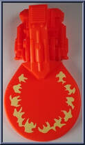Human Torch (Glow in Dark) from Fantastic Four - Series 2 manufactured by Toy Biz [Loose]