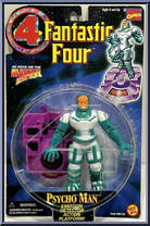 Psycho-Man from Fantastic Four - Series 4 manufactured by Toy Biz [Front]