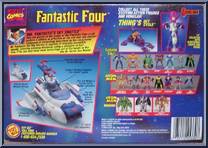 Mr. Fantastic's Sky Shuttle from Fantastic Four - Vehicles manufactured by Toy Biz [Back]