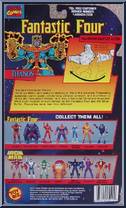 Thanos from Fantastic Four - Series 2 manufactured by Toy Biz [Back]