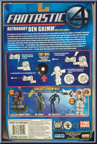 Ben Grimm (Astronaut) from Fantastic Four - Movie - Series 4 manufactured by Toy Biz [Back]